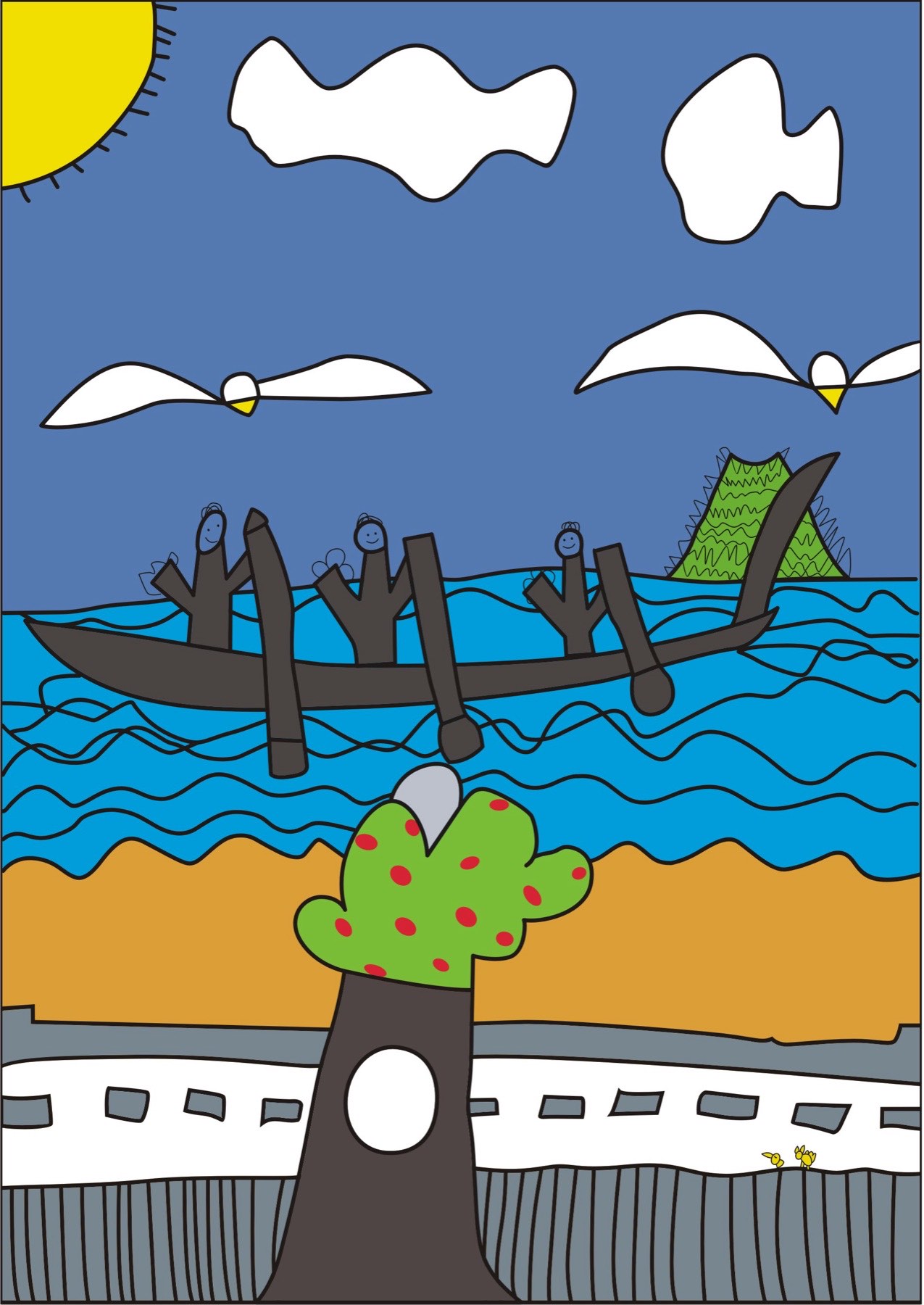 Hand-Drawn Art to Vector — 001 — After