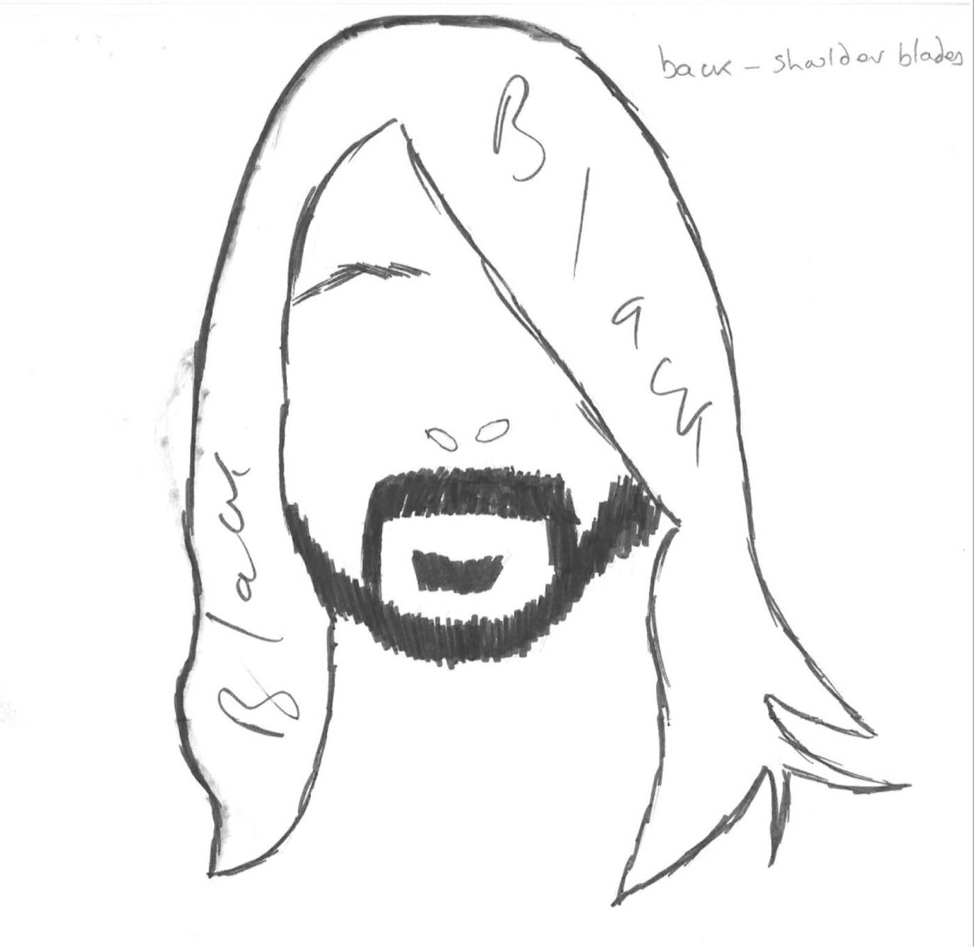 Character Face Illustration Creation — 002 — Before