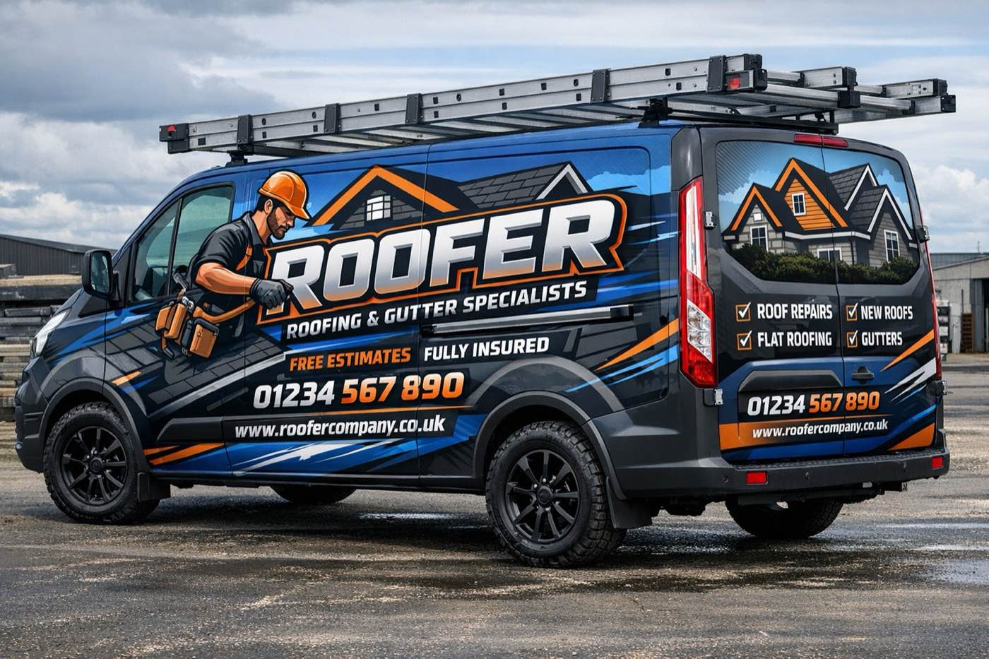 Vehicle Wraps Designs — 006 — Before